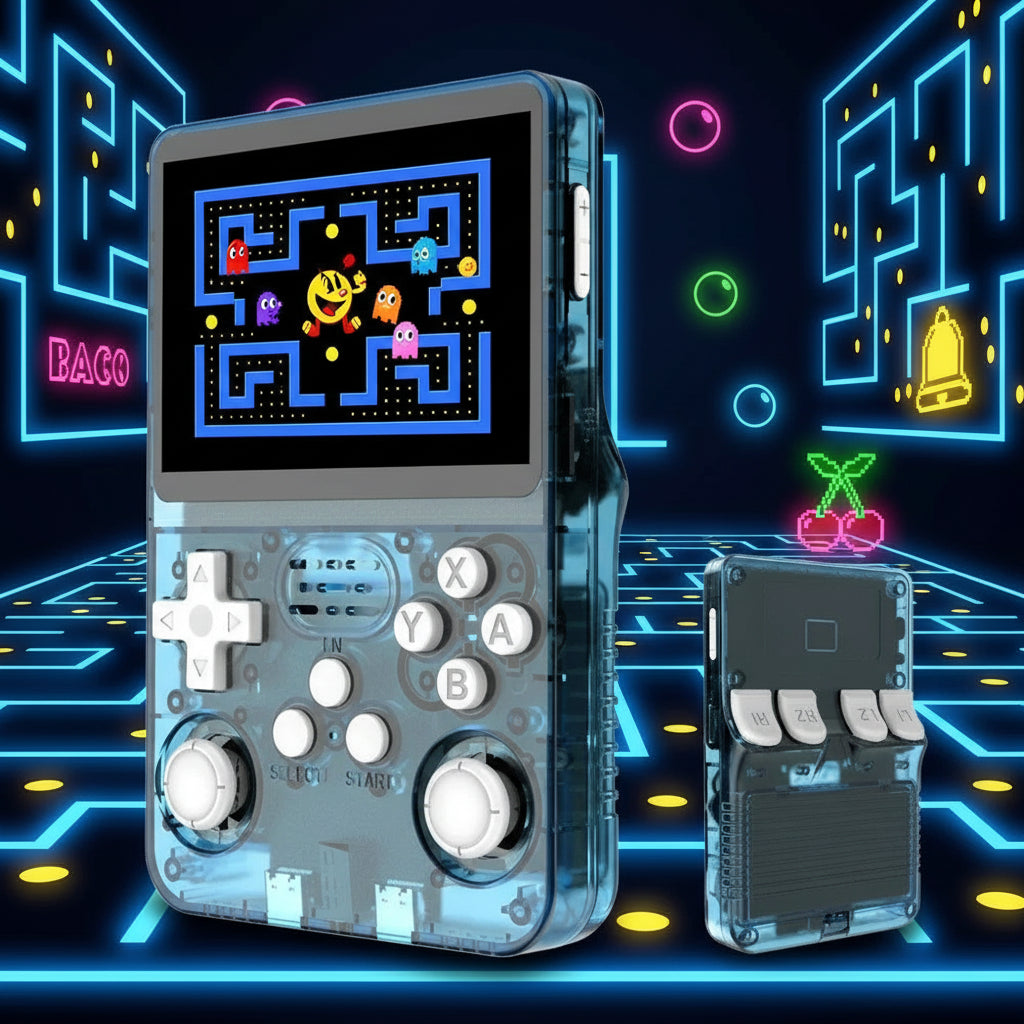 256G Open Source R36S Video Game Console Linux System 3.5 Inch IPS Screen Portable Pocket Video Player 64G/128G Best Game Gift