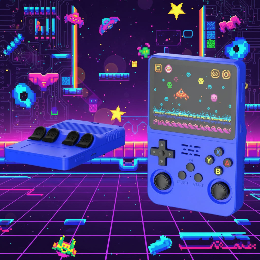 256G Open Source R36S Video Game Console Linux System 3.5 Inch IPS Screen Portable Pocket Video Player 64G/128G Best Game Gift