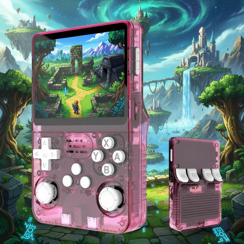 256G Open Source R36S Video Game Console Linux System 3.5 Inch IPS Screen Portable Pocket Video Player 64G/128G Best Game Gift